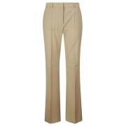 Sportmax Hangar Byxor för Stiliga Outfits Beige, Dam