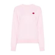 Kenzo Rosa Blomtröja Pink, Dam