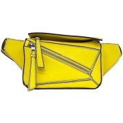 Loewe Pre-owned Pre-owned Tyg necessrer Yellow, Dam