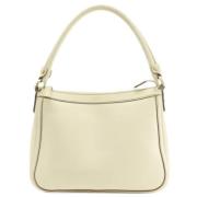 Gucci Vintage Pre-owned Laeder axelremsvskor Beige, Dam