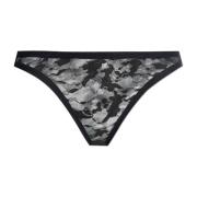 Diesel Genomskinliga trosor Ufpn-D-Oval-Punchy-Brief Black, Dam