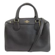 Coach Pre-owned Pre-owned Plast handvskor Black, Dam