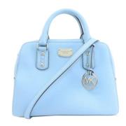 Michael Kors Pre-owned Pre-owned Plast handvskor Blue, Dam