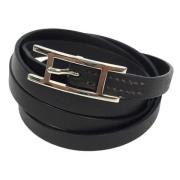 Hermès Vintage Pre-owned Tyg hermes-smycken Black, Dam