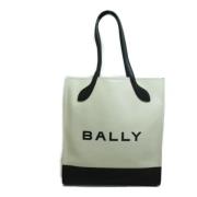 Bally Pre-owned Pre-owned Tyg totevskor Gray, Dam