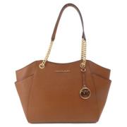 Michael Kors Pre-owned Pre-owned Plast totevskor Brown, Dam