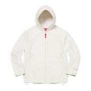 Supreme Begränsad upplaga Full Zip Facemask Jacket Beige, Herr