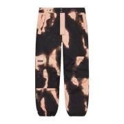 Supreme Bleached Denim Print Mountain Pant Black, Herr