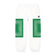 Supreme Begränsad upplaga Bandana Sweatpant Vit White, Herr