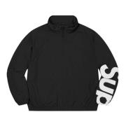 Supreme Exklusivt Spellout Track Jacket Svart Black, Herr