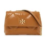 Tory Burch Diamantquiltad Liten Axelväska Brown, Dam