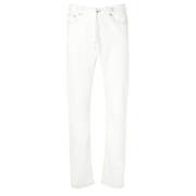 A.p.c. Ecru Jean Sureau Denim Jeans White, Herr