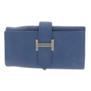 Hermès Vintage Pre-owned Laeder hem-och-kontorstillbehr Blue, Dam