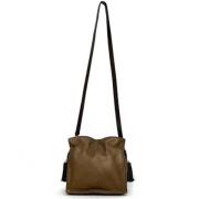 Loewe Pre-owned Pre-owned Tyg axelremsvskor Brown, Dam