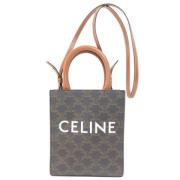 Celine Vintage Pre-owned Plast celine-vskor Brown, Dam