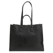 Louis Vuitton Vintage Pre-owned Tyg louis-vuitton-vskor Black, Dam