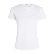 Tommy Hilfiger Vintage Slim Fit Dam T-shirt White, Dam