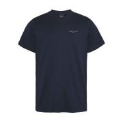 Tommy Jeans Logo T-shirt - Slim Fit, Kort Ärm Blue, Herr