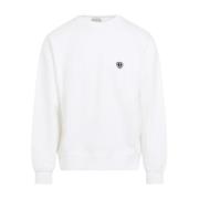 Dior Vit Brill Sweatshirt White, Herr