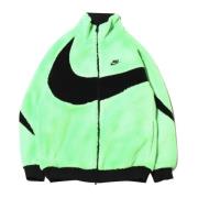 Nike Begränsad upplaga Reversible Boa Jacka Neon Grön Green, Herr