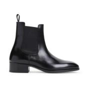 Tom Ford Svart Chelsea Boot Black, Herr