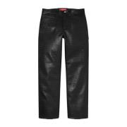 Supreme Begränsad upplaga Croc Painter Pant Svart Black, Herr