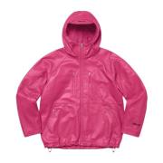 Supreme Begränsad upplaga Gore-Tex läderjacka Magenta Pink, Herr