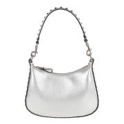 Valentino Garavani Stilren Liten Hobo Väska Gray, Dam