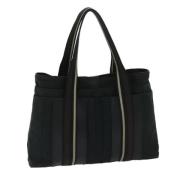 Hermès Vintage Pre-owned Canvas handvskor Black, Dam