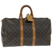 Louis Vuitton Vintage Pre-owned Canvas louis-vuitton-vskor Brown, Dam