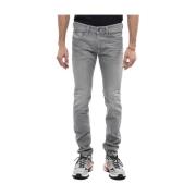 Diesel Grå Bomulls Jeans & Byxor Gray, Herr