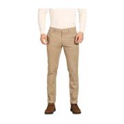 Mason's Gabardine Stretch Chino Byxor Regular Fit Beige, Herr