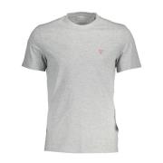 Guess Grått Logotyp T-shirt Gray, Herr