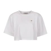 Fiorucci Vadderad T-shirt White, Dam