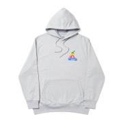 Palace Begränsad upplaga Tech Logo Hoodie Grå Gray, Herr