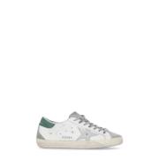 Golden Goose Vita Lädersneakers med Stjärndetalj White, Herr