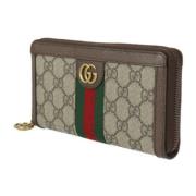 Gucci Vintage Pre-owned Canvas plnbcker Beige, Dam