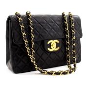 Chanel Vintage Pre-owned Laeder chanel-vskor Black, Dam