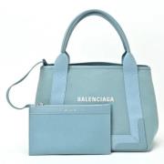 Balenciaga Vintage Pre-owned Tyg balenciaga-vskor Blue, Dam