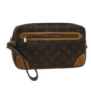 Louis Vuitton Vintage Pre-owned Canvas kuvertvskor Brown, Dam