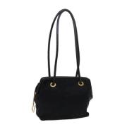 Celine Vintage Pre-owned Nylon totevskor Black, Dam