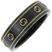 Gucci Vintage Pre-owned Metall ringar Black, Dam