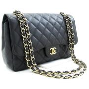 Chanel Vintage Pre-owned Laeder chanel-vskor Black, Dam