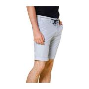 Mason's Regnbåge Chino Bermuda Shorts Blue, Herr