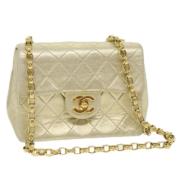 Chanel Vintage Pre-owned Laeder chanel-vskor Yellow, Dam