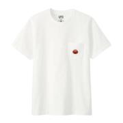 Kaws Sesame Street Elmo Pocket Tee White, Herr