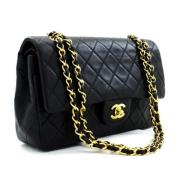 Chanel Vintage Pre-owned Laeder chanel-vskor Black, Dam