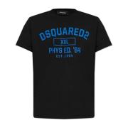 Dsquared2 Tryckt T-shirt Black, Herr