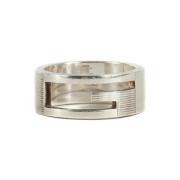 Gucci Vintage Pre-owned Metall ringar Gray, Dam