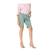 Mason's New York Chino Bermuda Shorts Mint Green Green, Dam